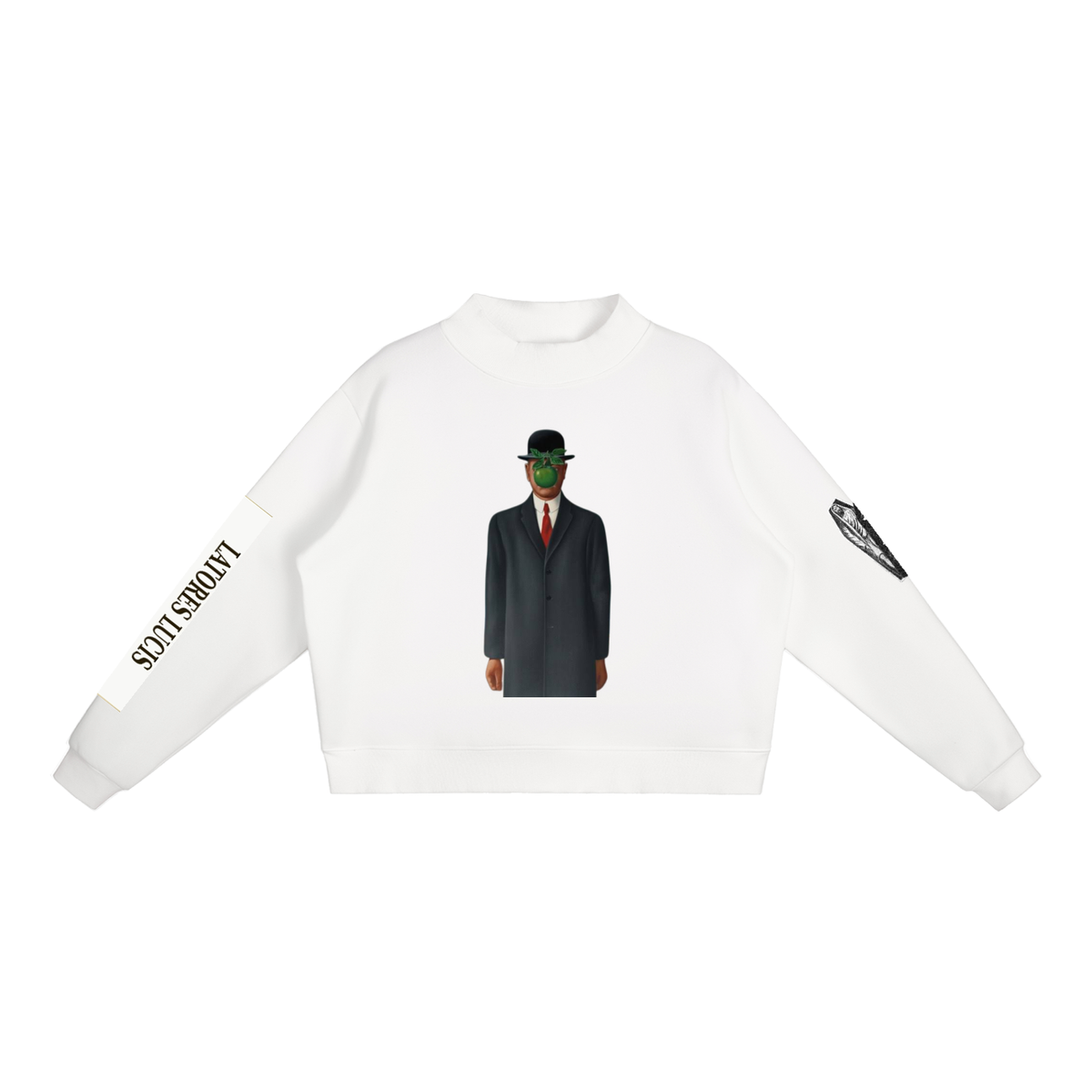 the occultist- Essential Fleece Mock-Neck Crew Sweatshirt