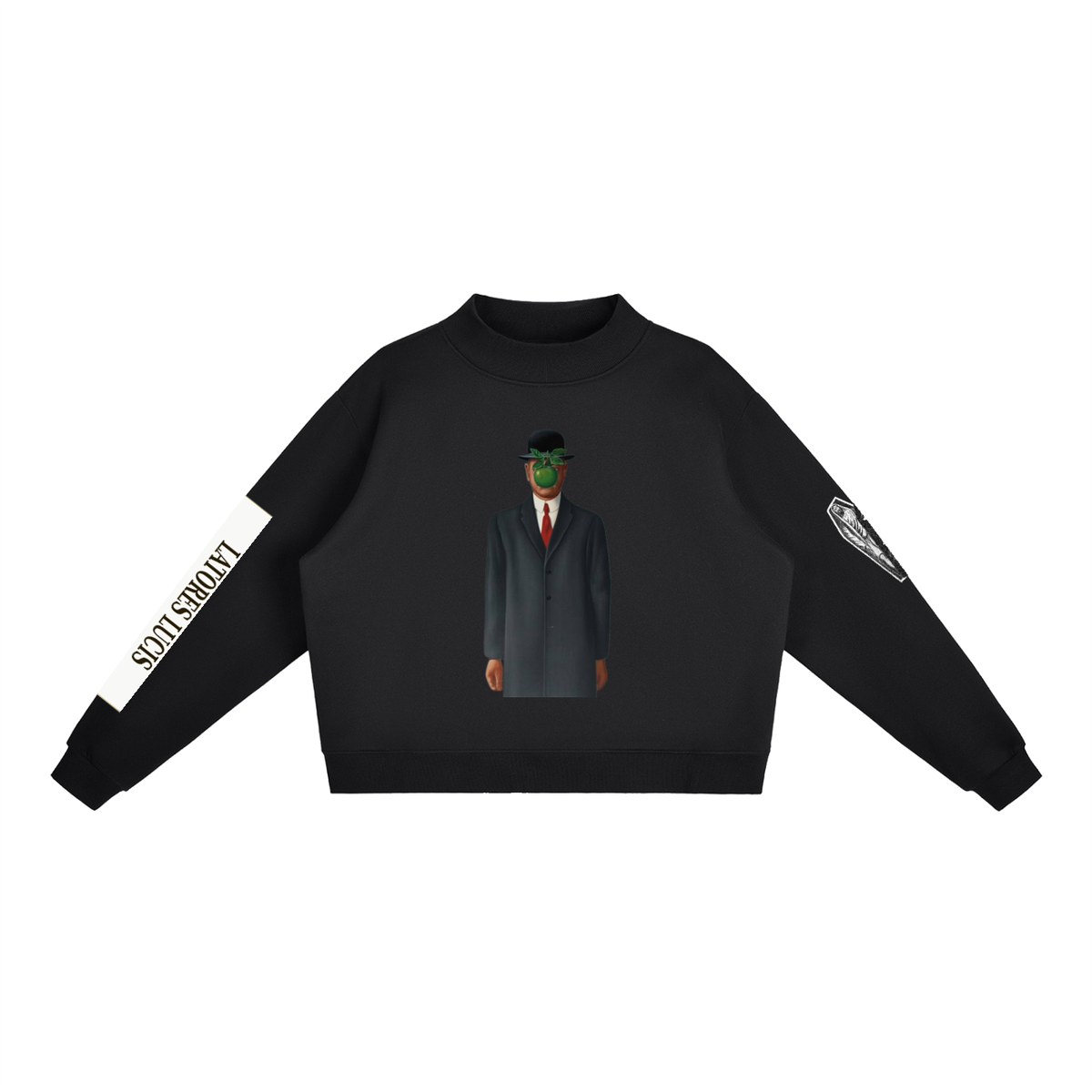 the occultist- Essential Fleece Mock-Neck Crew Sweatshirt
