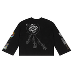 Talismanic shirt -Unisex Waffle Raw Edge T-Shirt
