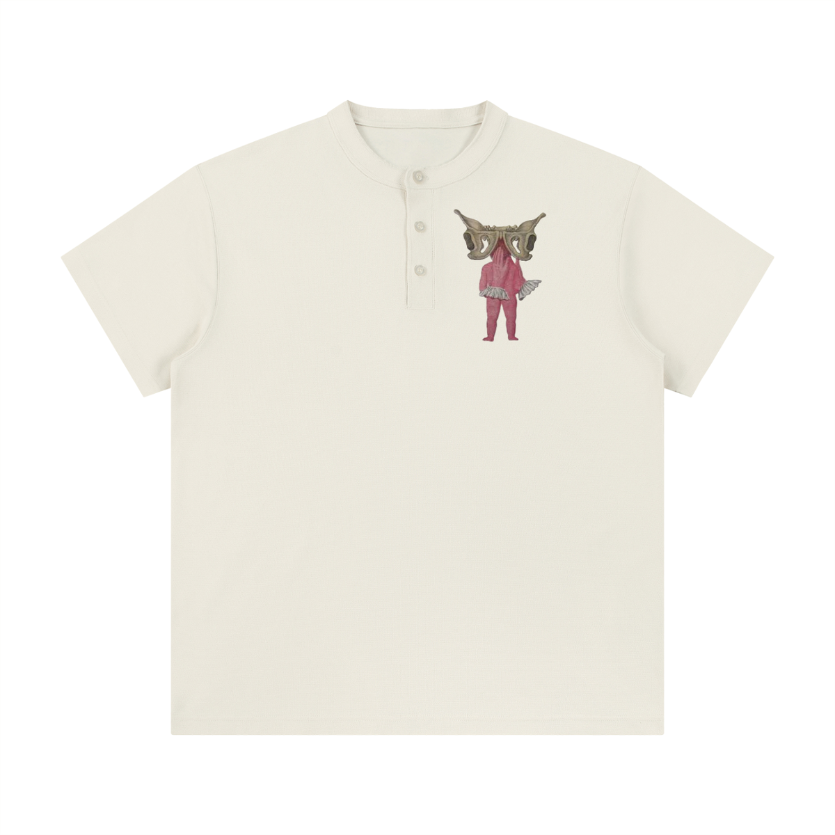 Short Sleeve Henley Shirt