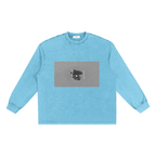 Snow Washed Frayed Edge T-Shirt