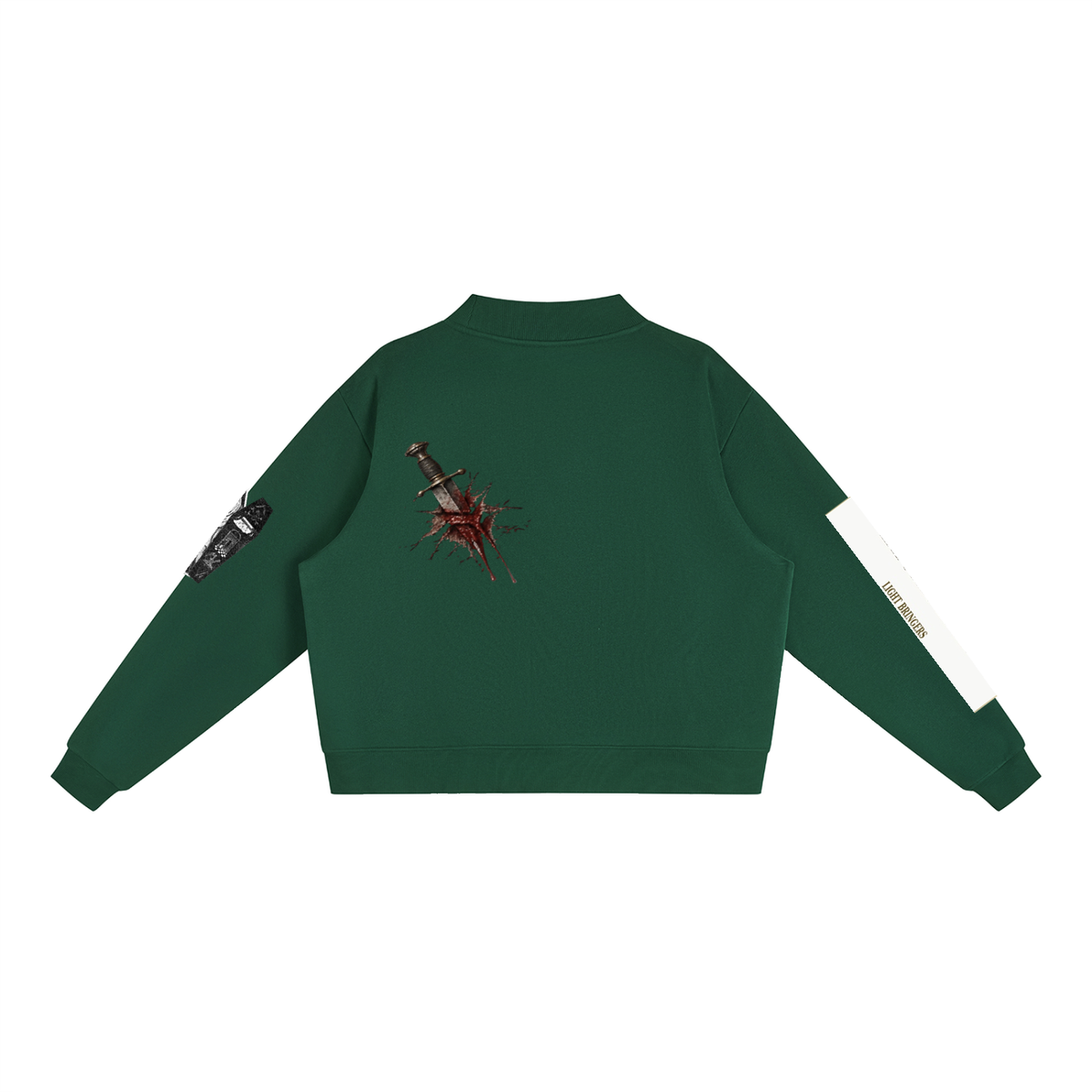 the occultist- Essential Fleece Mock-Neck Crew Sweatshirt