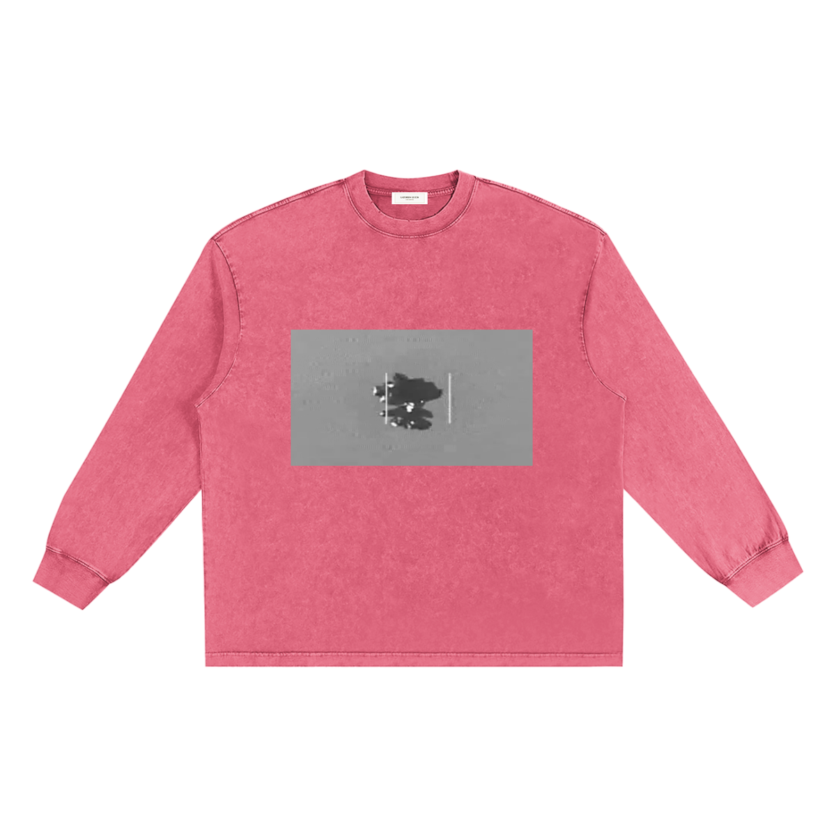 Snow Washed Frayed Edge T-Shirt