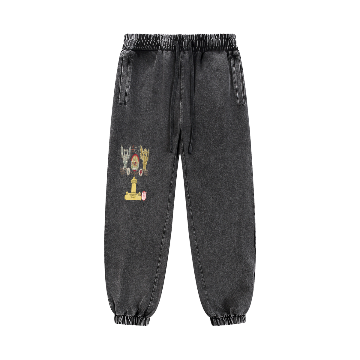 Just some cool pants-Snow Wash Jogged Sweatpants