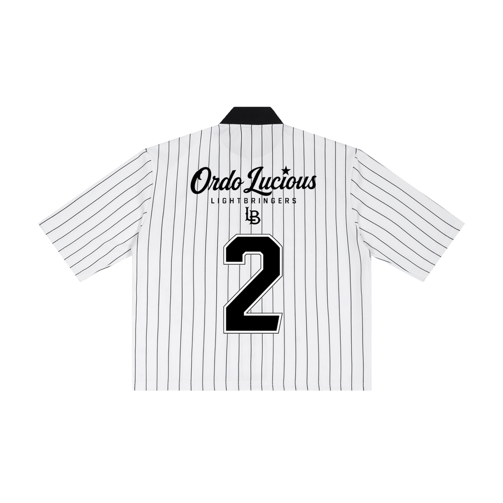 Lightbringersof2morro baseball jacket-Unisex Striped Full-Zip Baseball Jersey