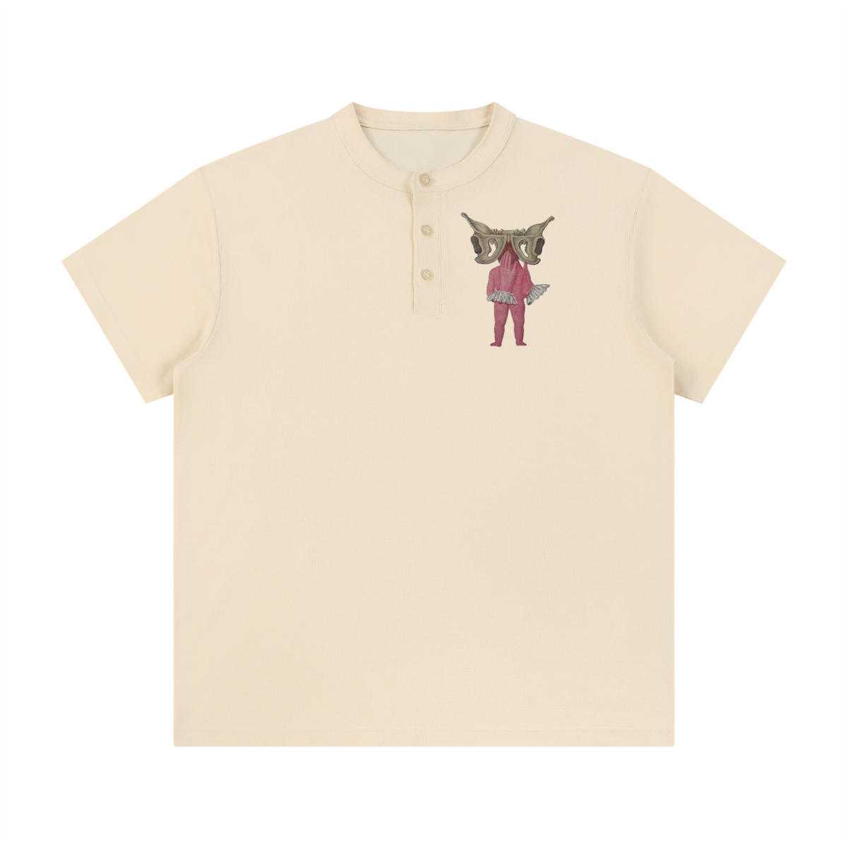 Short Sleeve Henley Shirt