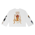 Talismanic shirt -Unisex Waffle Raw Edge T-Shirt
