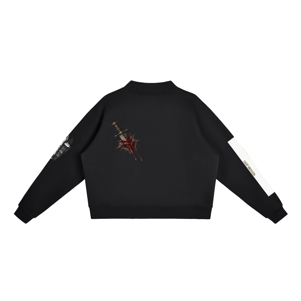 the occultist- Essential Fleece Mock-Neck Crew Sweatshirt