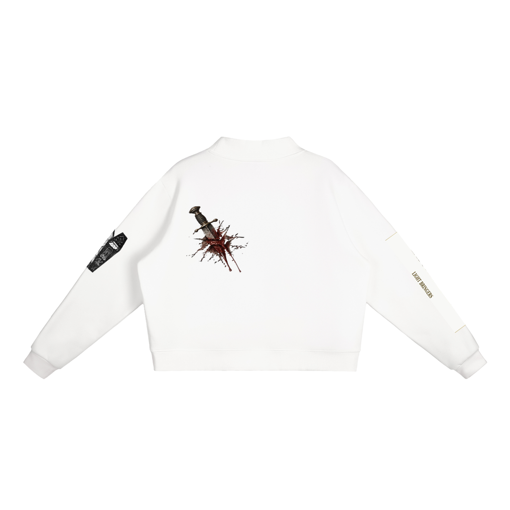 the occultist- Essential Fleece Mock-Neck Crew Sweatshirt
