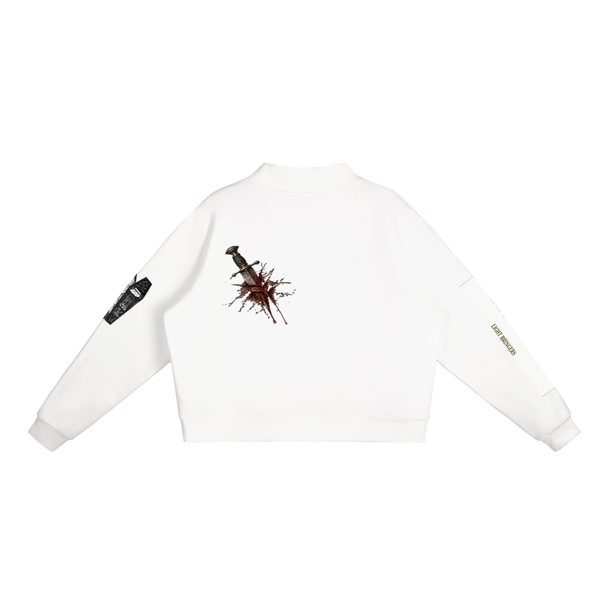 the occultist- Essential Fleece Mock-Neck Crew Sweatshirt