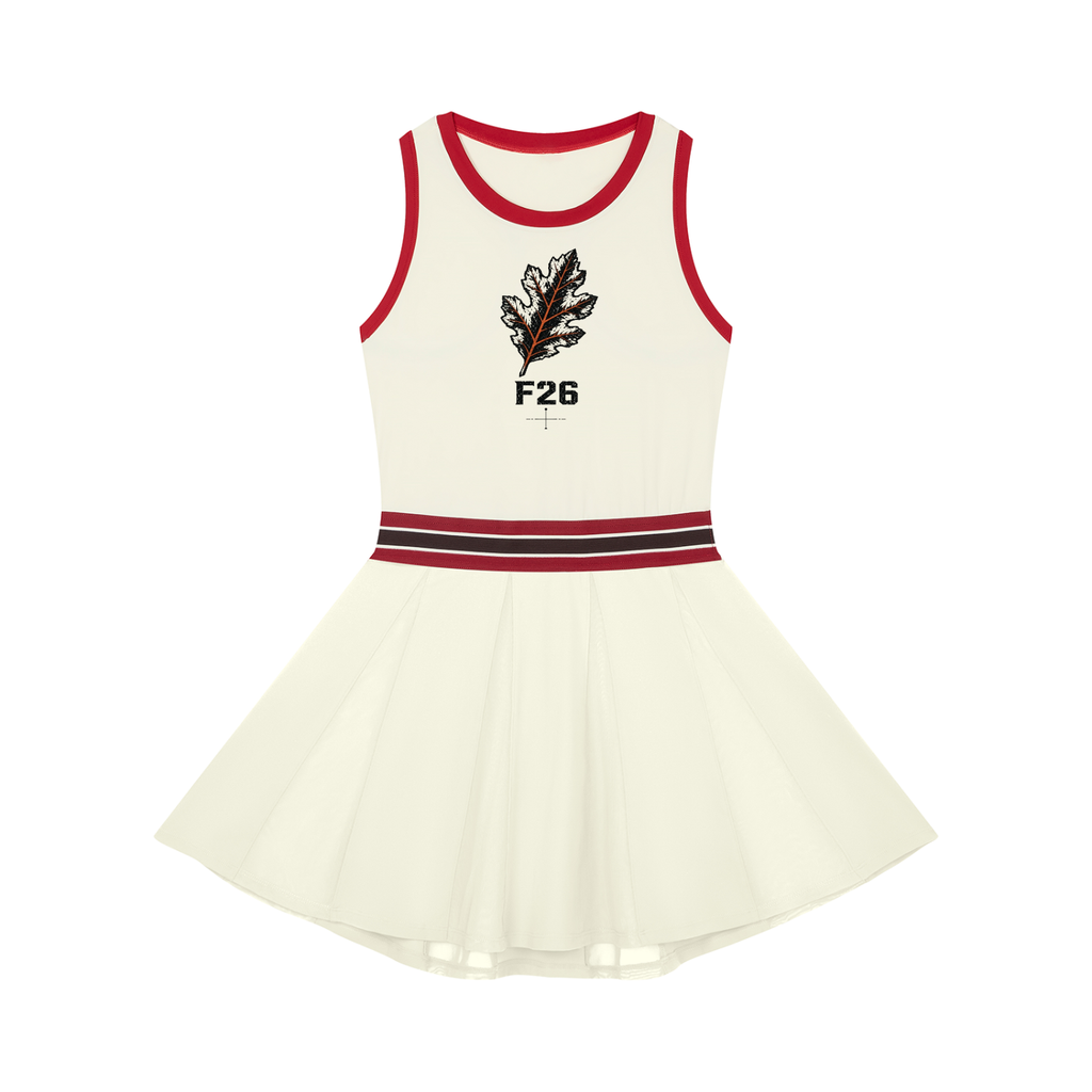 Fall winter dress-Women's Color Block A-Line Sleeveless Dress
