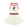 Fall winter dress-Women's Color Block A-Line Sleeveless Dress
