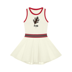 Fall winter dress-Women's Color Block A-Line Sleeveless Dress
