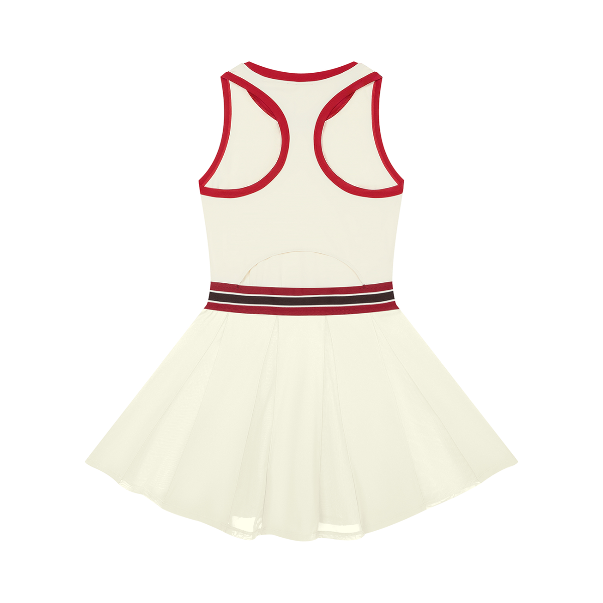 Fall winter dress-Women's Color Block A-Line Sleeveless Dress