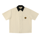 Unisex Color Block Short Sleeve Shirt