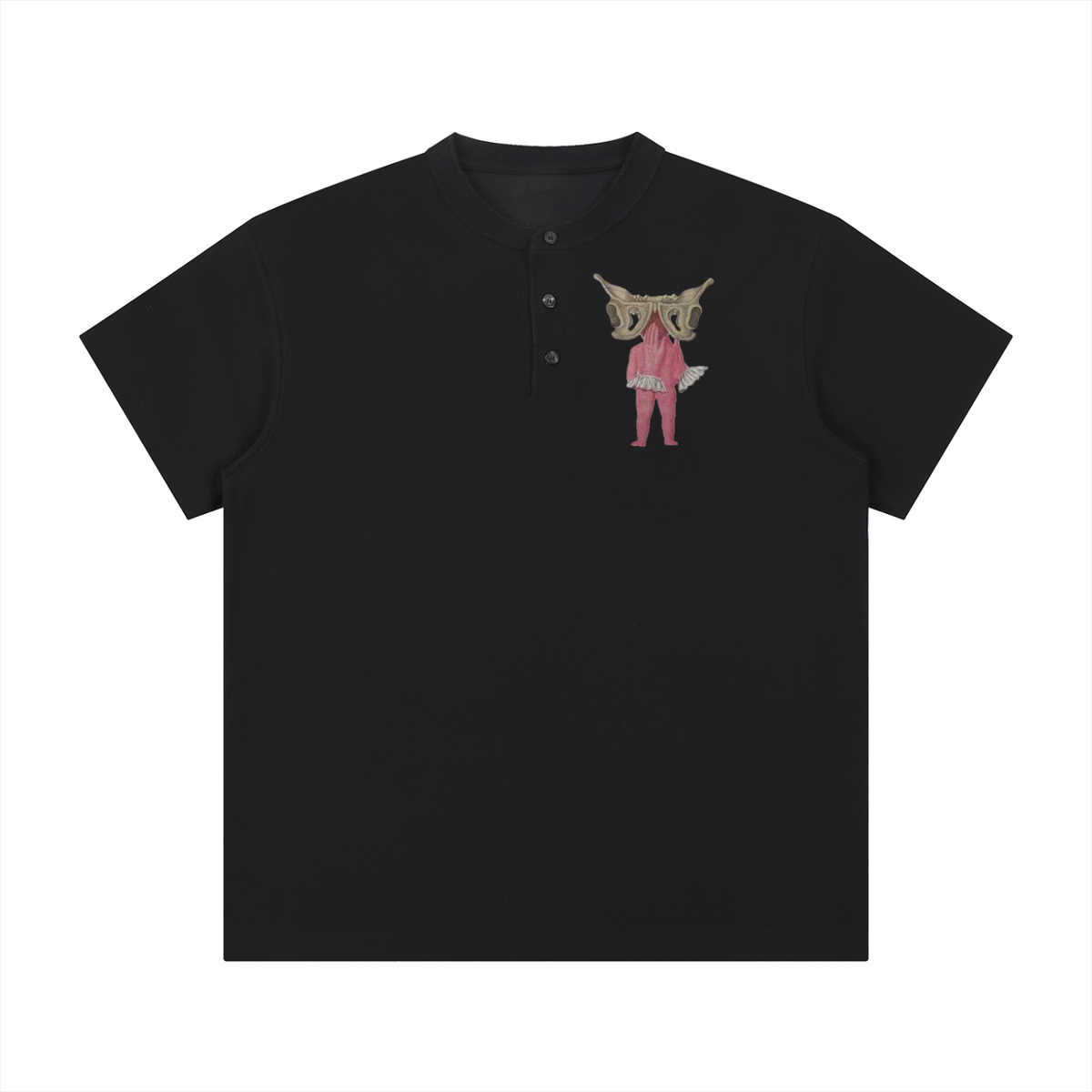 Short Sleeve Henley Shirt
