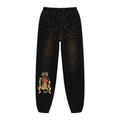 Human anatomy design-Sunfade Fleeced Sweatpants